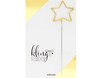 Produktbilder: Kling Glöckchen weiß Classic Wondercard