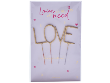 Produktbild: Love is all we need Classic Wondercard 4er Set