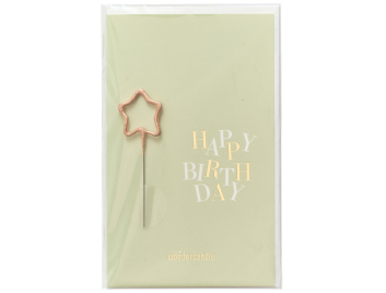 Produktbild: Wonderletter Happy Birthday green