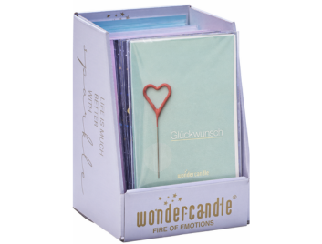 Produktbild: Wonderletter XS Glückwunsch Sortiment, 18 Stück sort.